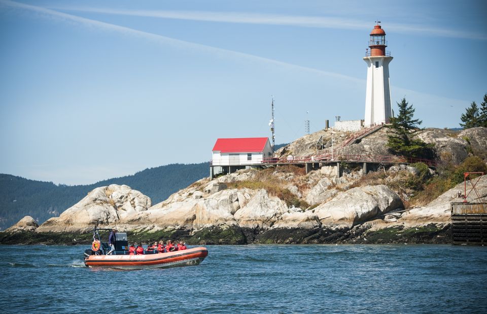 Vancouver: Howe Sound Fjords, Sea Caves & Wildlife Boat Tour - Experience Highlights