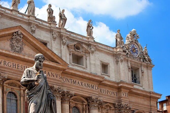 Vatican City and Vatacombs Small-Group Tour With Entry Tickets  - Rome - Booking and Cancellation Policy Details