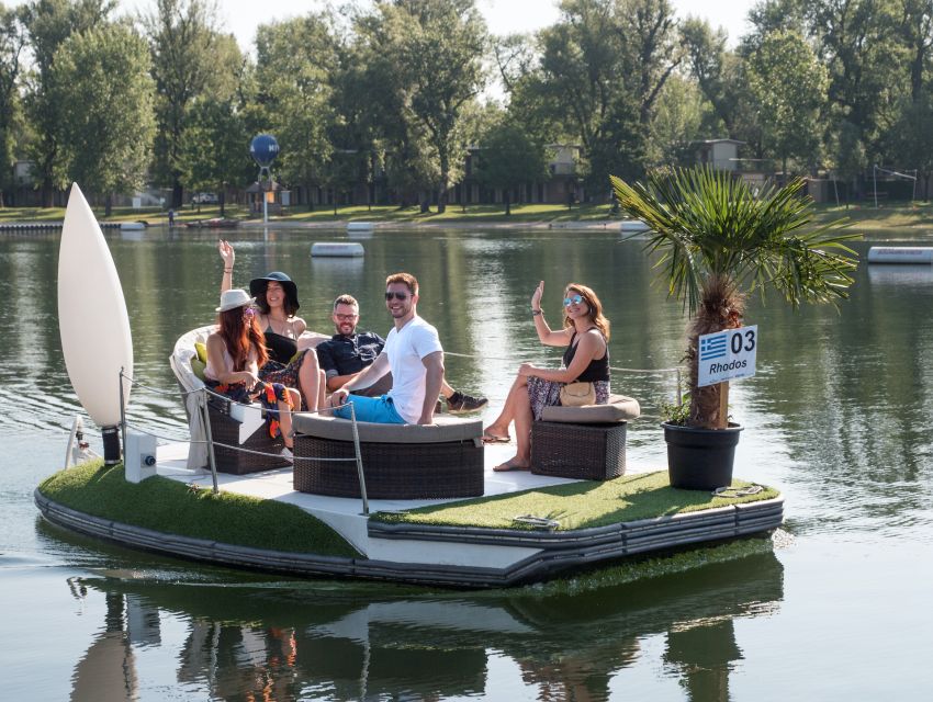Vienna: Private Floating Island E-Boat Rental on Danube - Experience Highlights