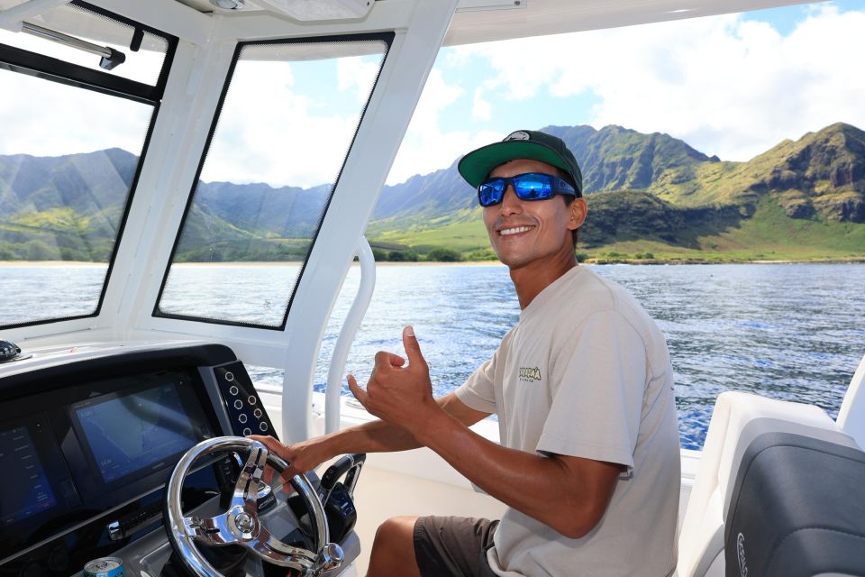 Waianae, Oahu: Swim With Dolphins (Semi-Private Boat Tour) - Boat and Crew Information