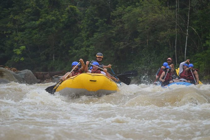 White Water Rafting Half Day Naranjo River (Apr. 15th-Jan. 10th) - Group Size Requirements
