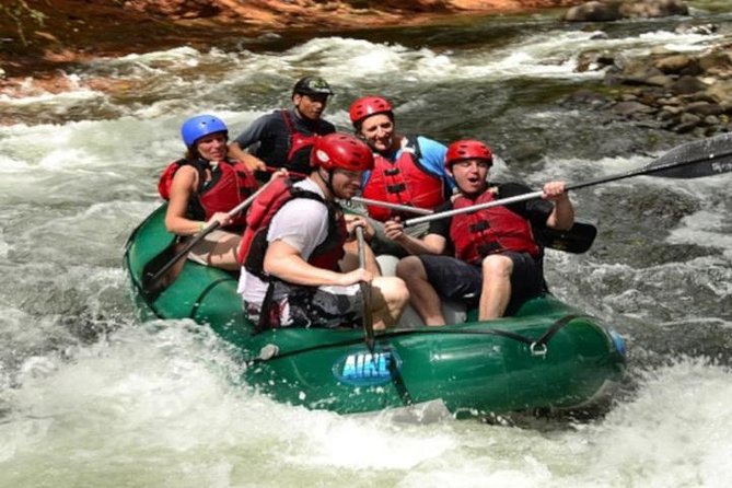 Whitewater Rafting Class III and IV - Meeting and Pickup