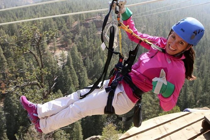 Woods Course Zipline Tour in Seven Falls - Experience Highlights