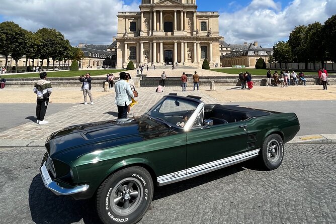 2 Hour Private Tour of Paris in a 67 Mustang Convertible - Pricing Details and Inclusions