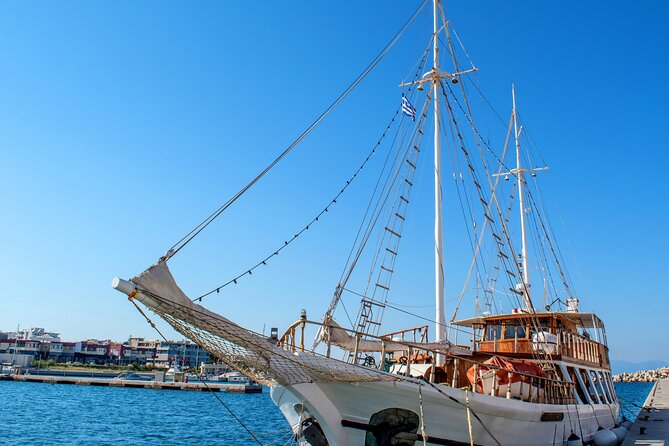 30m Wooden Traditional Boat - 6.5 Hours Day Cruise in Rhodes - Captivating Visual Content