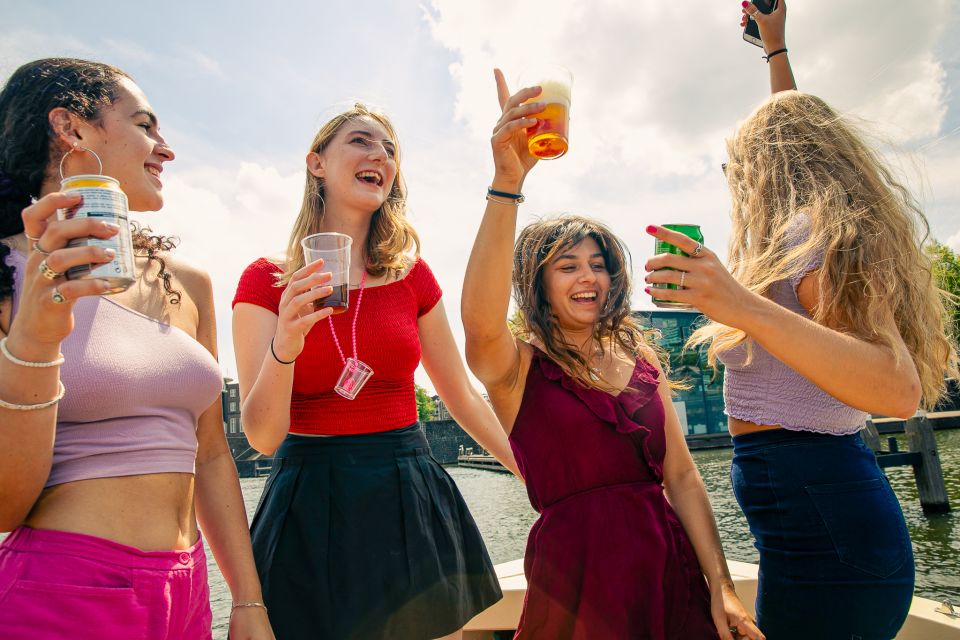 Amsterdam: Party Booze Cruise With Night Club Entrance - Booking Information