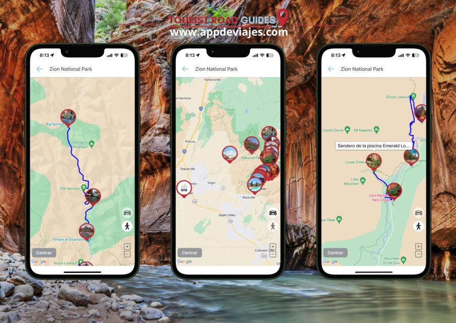 App Self-Guided Road Routes Zion National Park - Experience Highlights