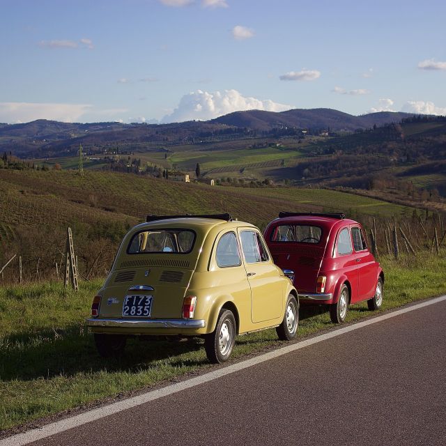 Autonomous Driving in a Vintage Fiat 500 in Florence, Chianti, Tuscany - Booking and Reservation Process