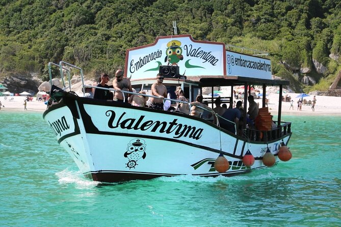 Boat Trip Valentyna Boat One Floor Arraial Do Cabo - Common questions