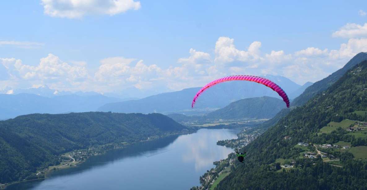 Bodensdorf, Carinthia: Tandem Paragliding Flight - Full Description of the Flight
