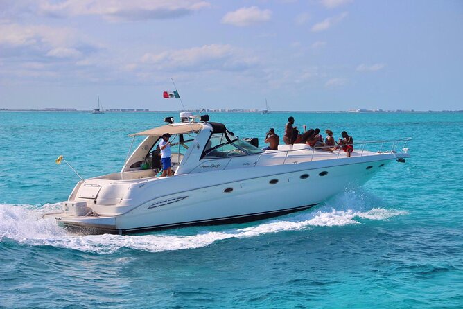 Cancun Private Yacht Rental: 48-Foot (15-Meter) Sea Ray for 15 - Logistics and Expectations