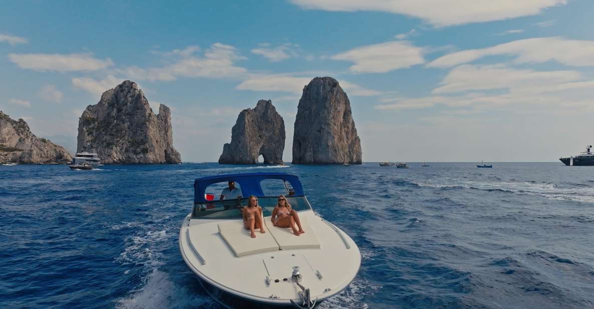 Capri Positano and Amalfi Boat Tour: Free Bar and Aperitizer - Inclusions