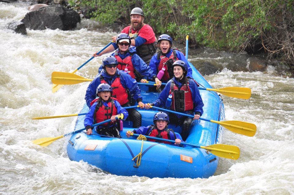 Denver: Middle Clear Creek Beginners Whitewater Rafting - Inclusions and Equipment Provided