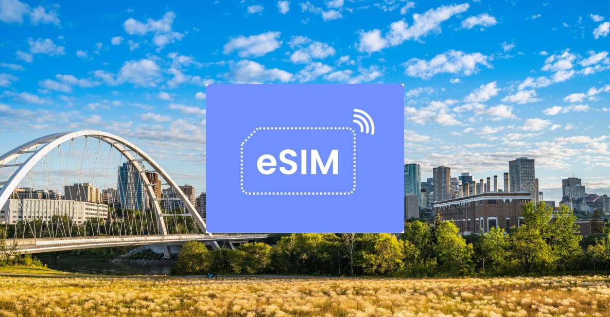 Edmonton: Canada Esim Roaming Mobile Data Plan - Product Details and Location