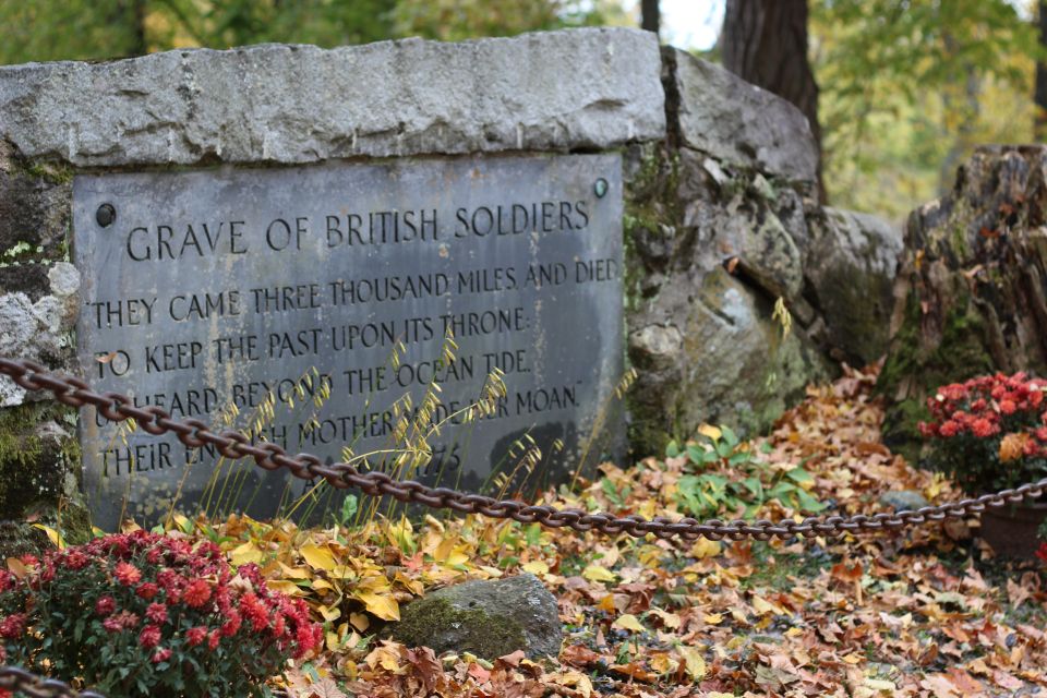 From Boston: Full-Day Historical Lexington & Concord Tour - Important Information