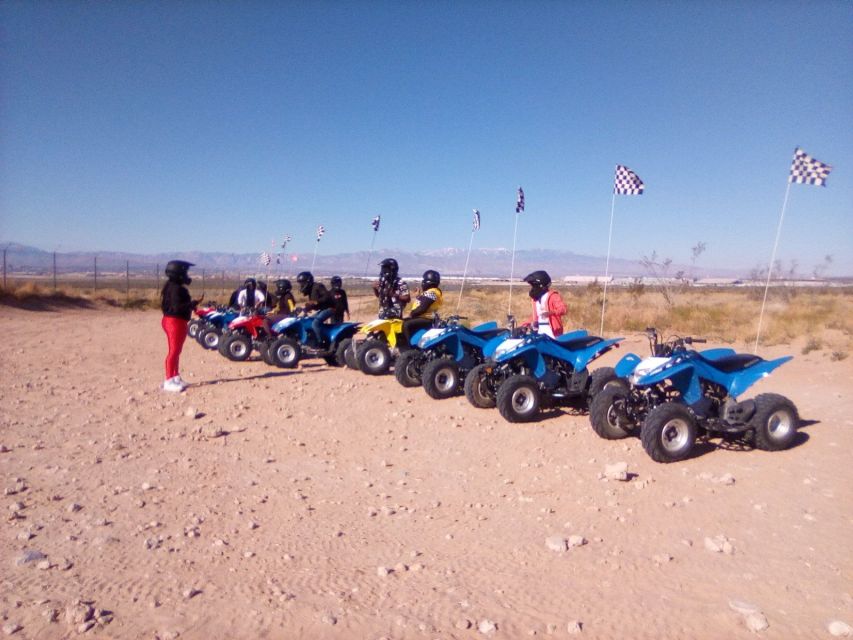 From Las Vegas: Nellis Dunes ATV Tour With Shuttle Transfer - Shuttle Transfer Information and Directions