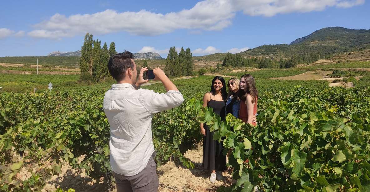 From Pamplona or Logroño: Rioja Wineries Day Trip W/ Tasting - Small Group Experience