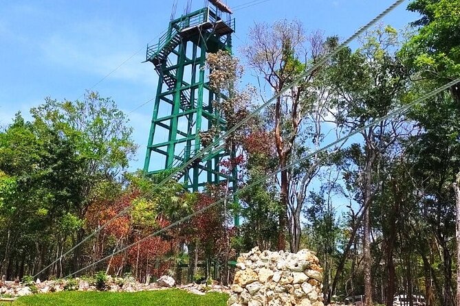 From Playa Del Carmen: Maya Adrenaline - 1 KM ZIPLINE - Cancellation Policy Details