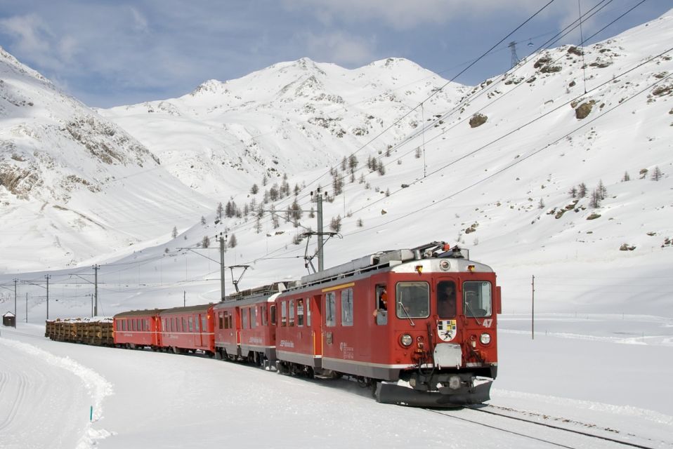 From Saint Moritz: Bernina Train Ticket With Winery Tasting - Cancellation Policy
