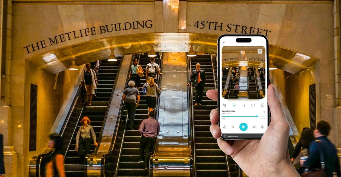 Grand Central Terminal: Walking In-App Audio Tour (ENG) - Highlights and Description