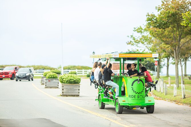 Halifax Pedal Pub Crawl Along the Waterfront on a Solar-Powered Pedal Bus! - Meeting and Pickup