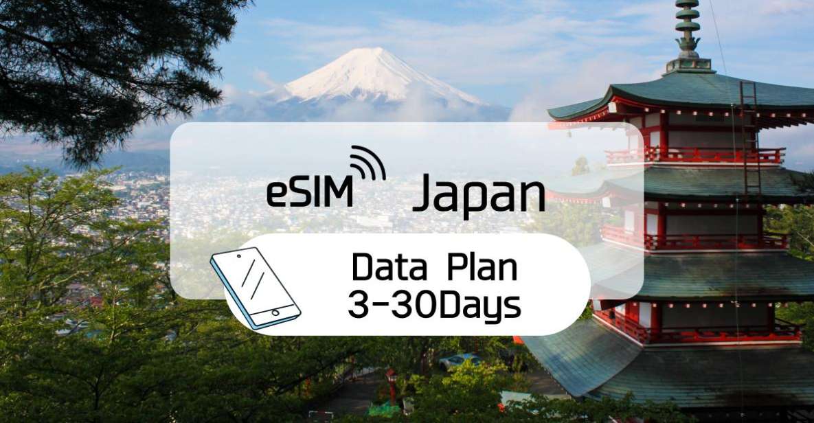 Japan: Esim Roaming Data Plan (0.5-2gb/ Day) - Highlights of the Service