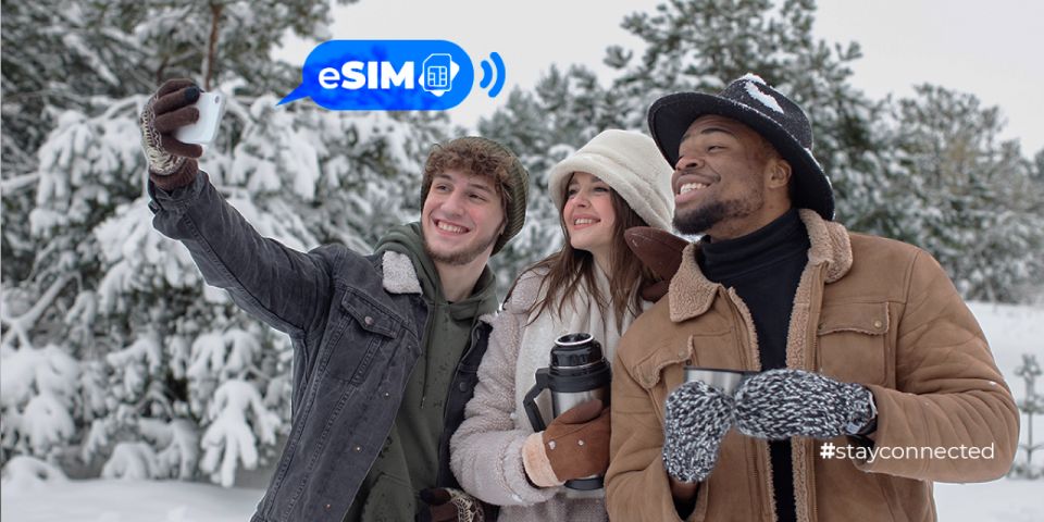 Kaprun & Austria: Unlimited EU Internet With Esim Data - Hotspot Sharing Setup