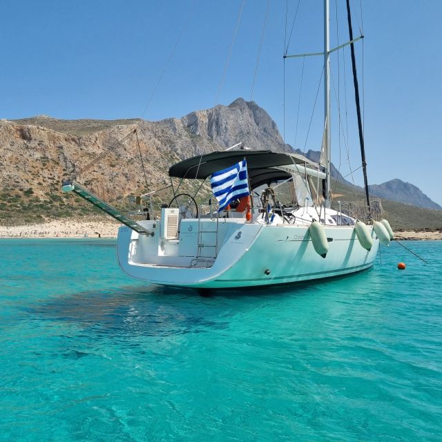Kissamos: Balos and Gramvousa Private Sailing Trip With Meal - Highlights