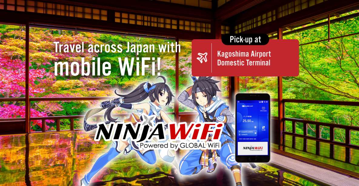 Kyushu: Kagoshima Airport Mobile WiFi Rental - Highlights