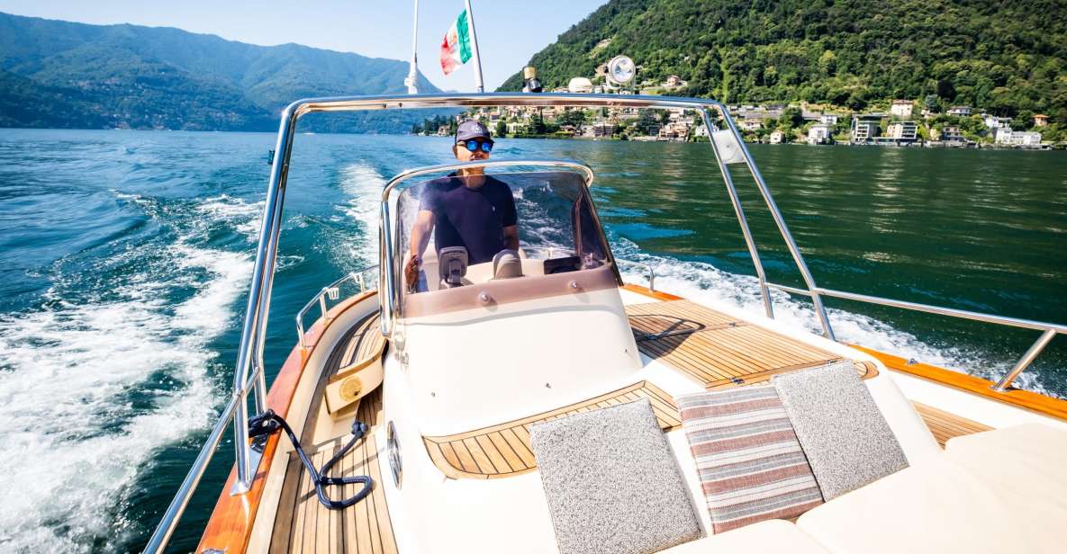 Lake Como: Villas & Gardens SpeedBoat Private Tour - Private Group Experience Benefits