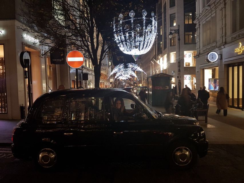 London: Christmas Lights Tour in a Black Cab - Important Information