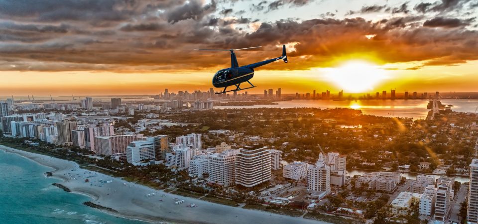 Miami: Private Sunset Helicopter Tour - Departure Location