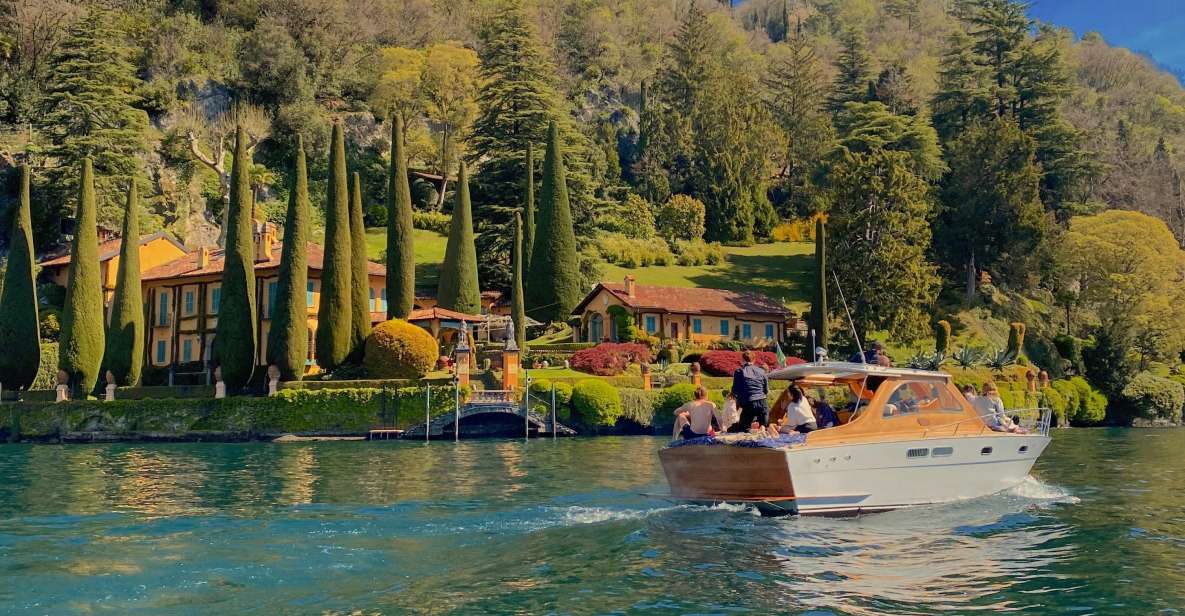 OnlyWood 4 Lake Como: Hidden Gems Wooden Boat Tour - Inclusions