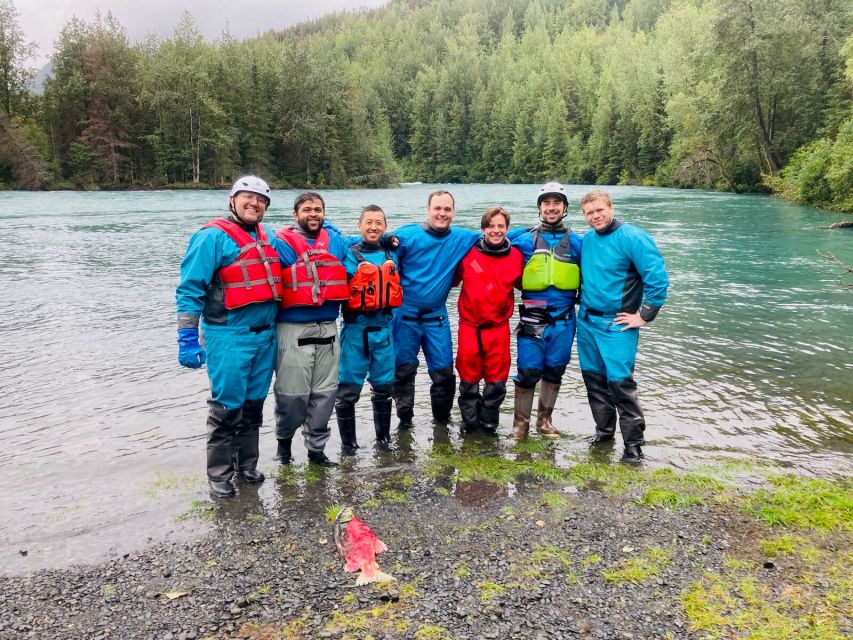 Packrafting Kenai River - Cooper Landing Departure - Detailed Description