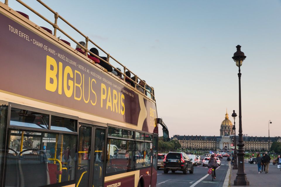 Paris: Big Bus Hop-on Hop-off Tour and Seine River Cruise - Meeting Point