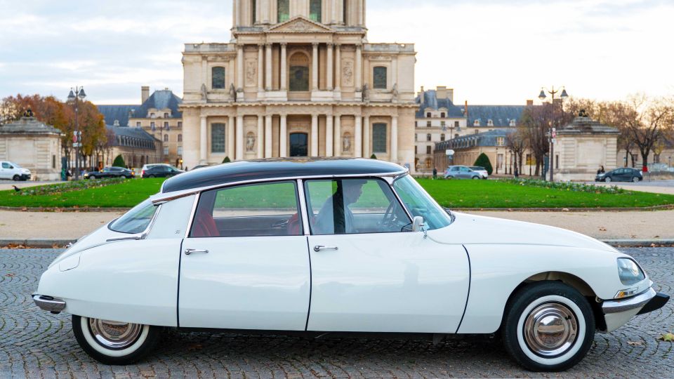 Paris: Private Guided Tour and Photos in a Vintage Citroën Ds - Detailed Description