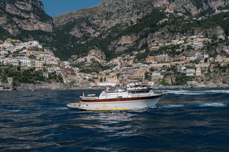Positano: Amalfi Coast & Emerald Grotto Private Boat Tour - Activities Included