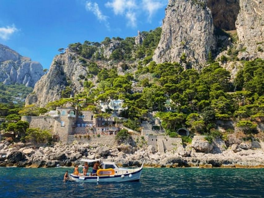 Private Capri Excursion by Boat From Sorrento - Activity Details