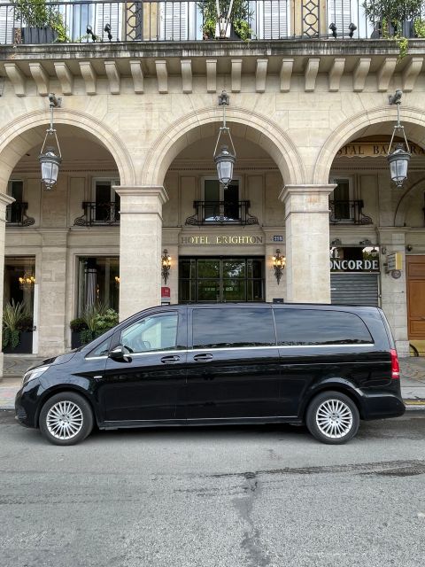 Private Transfer From Where to Where From Roissy CDG Airport in Paris - Booking Information