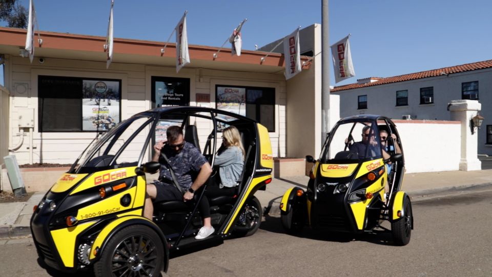 San Diego: Point Loma Electric GoCar Rental Tour - Booking and Cancellation Details