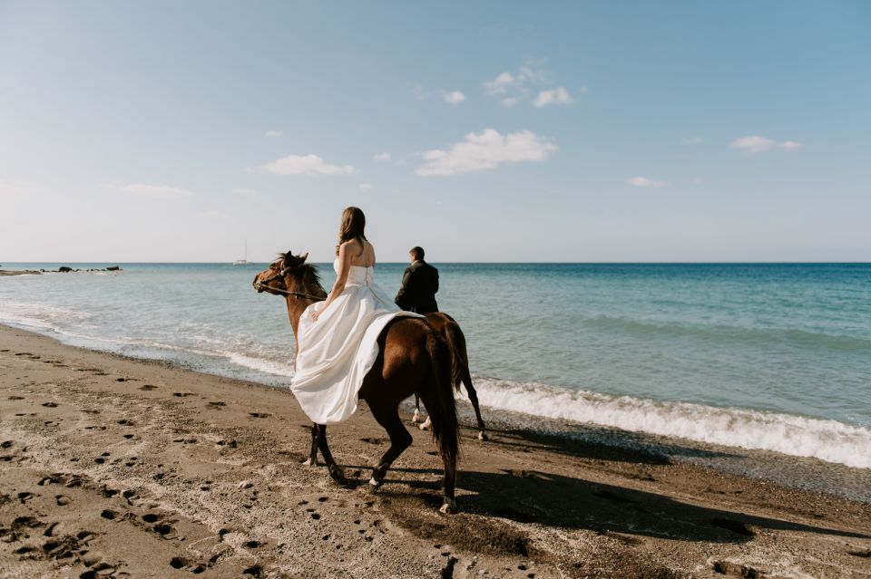 Santorini: Exclusive Private Horse Riding With Picnic - Restrictions