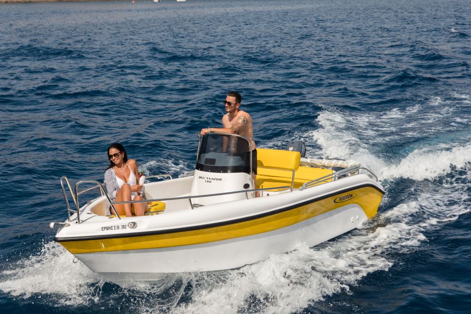 Santorini: License Free Boat - Customer Reviews
