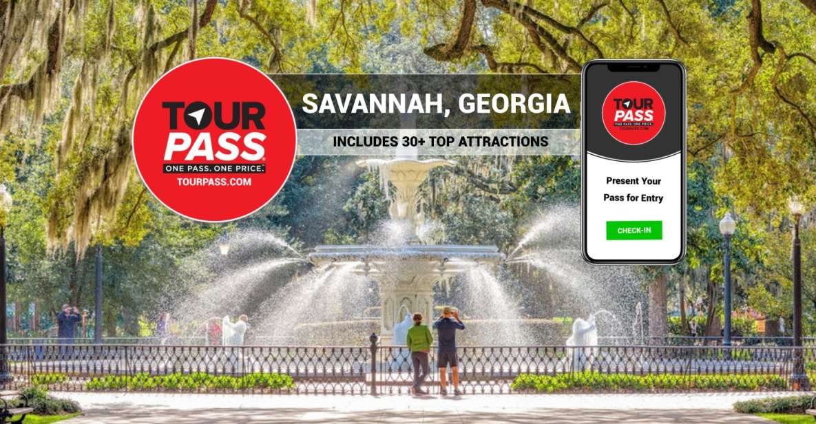 Savannah: Full Admission Tour Pass for 30+ Tours - Important Information