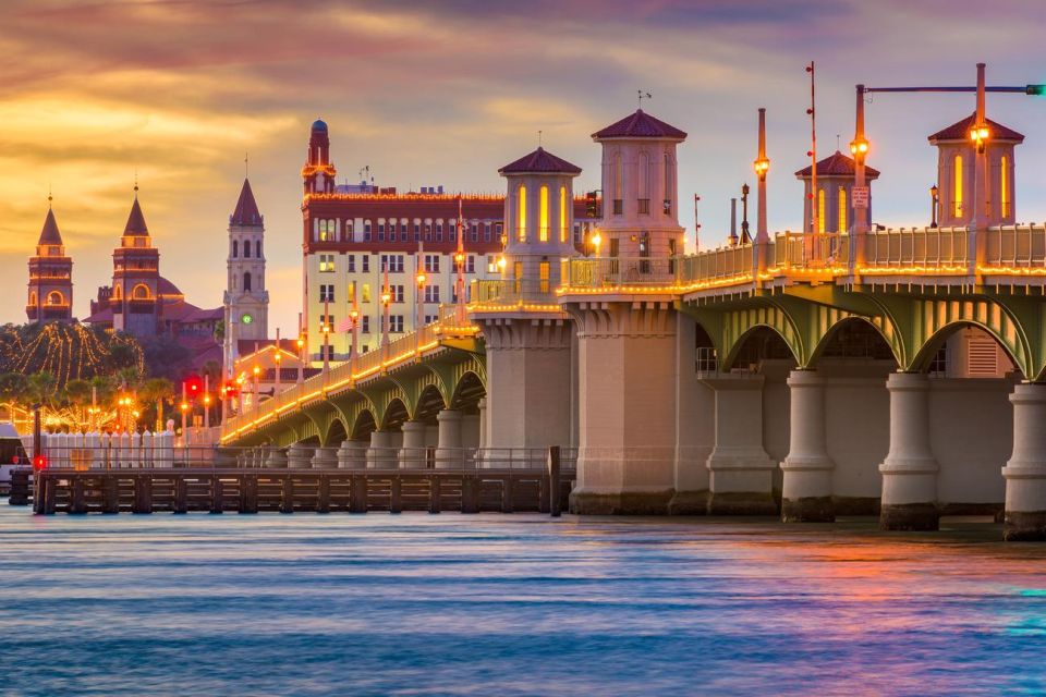 St. Augustine: Guided City Highlights Tour & Scenic Cruise - Key Attractions