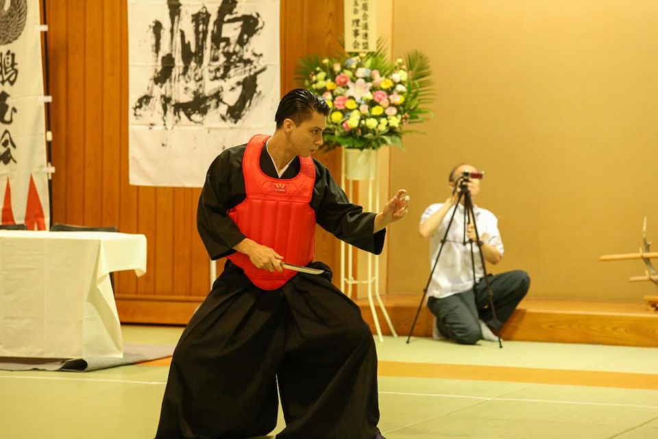 Tokyo Iaido Tournament Entry Fee Martial Arts Experience - Full Description