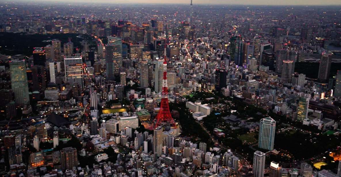 Tokyo Sightseeing Helicopter Tour for 5 Passengers - Inclusions and Optional Packages