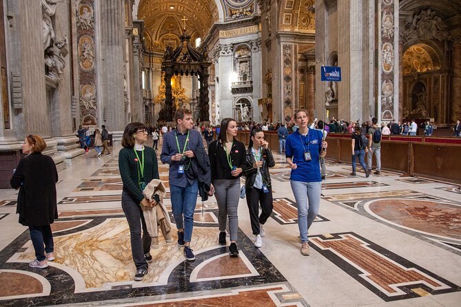 Vatican Museums, Sistine Chapel & St Peter's Basilica Guided Tour - Tour Inclusions and Experiences