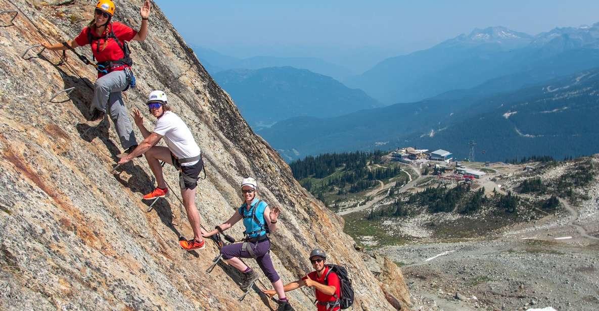 Whistler: Whistler Mountain Via Ferrata Climbing Experience - Challenge and Reward