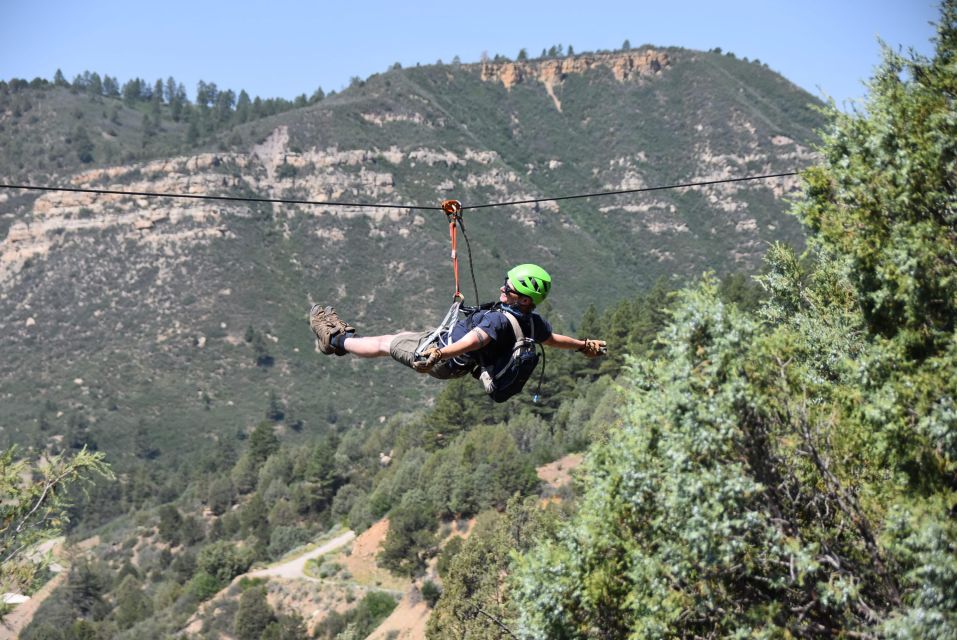 6-Zipline Adventure in the San Juan Mountains Near Durango - Prohibited Items and Attire