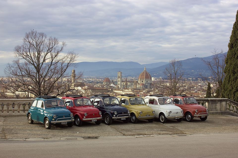 Autonomous Driving in a Vintage Fiat 500 in Florence, Chianti, Tuscany - Highlights of the Experience